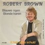 robert brown - blauwe ogen blonde haren